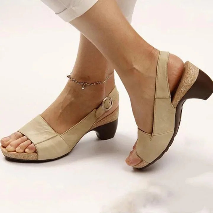 😍Last Day 49% OFF😍-Womens Comfortable Elegant Low Chunky Heel Shoes